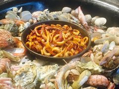 -船梆煮•蒸汽海鲜·炉火烤肉(五四广场店)