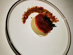 意大利香草奶冻配鲜草莓酱-K·Kitchen KK牛扒厨房(江南西店)
