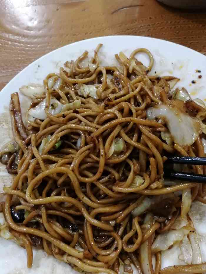 大千炒面拉面-"忘了看哪个推送说这家炒面巨好吃 然后就收.