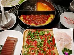 -热火朝天鲜切牛肉火锅(南强街巷店)