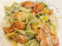 香肠蘑菇三色蝴蝶粉-SimplyTimes鎏金食堂