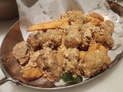 蒜香排骨配薯条-客语客家菜(华发商都店)