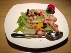 黑松露炒虾球-老船坞餐厅(北京亚洲大酒店 )