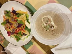 奶油蘑菇汤-安妮意大利餐厅(国贸店)