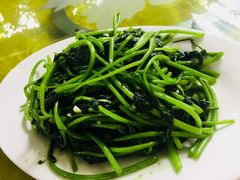 蒜蓉炒番薯叶-荔枝园美食山庄(贞山风景区店)