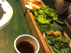 蔬菜拼盘-姑妈嫁妆涮羊排专业火锅(中央大街一店)