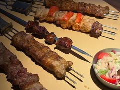 小鸡蘑菇蟹肉大串-雪熊精酿·哈尔滨烧烤酒馆(非遗大串店)