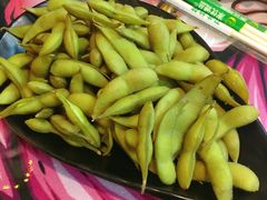 毛豆角-2烧烤串·秘制鲫鱼