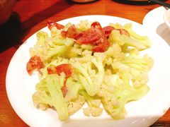 有机菜花炒腊肠-頂好酒家·经典粤菜(海信广场店)