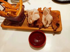 酥炸鸡翅配薯条-龙记香港茶餐厅(久光百货店)