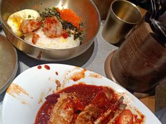 -草家酱蟹炭火烤肉店(珲春南路一店)