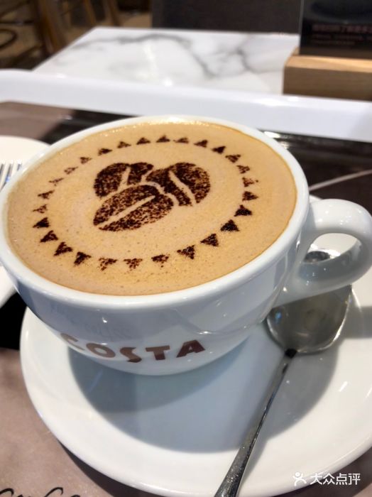 costa coffee(春熙village店)摩卡醇艺白图片 - 第1张