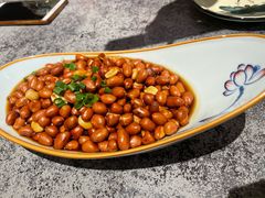 老醋花生米-华盛园卷子王农家菜水库鱼