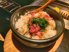 蒜香石锅饭-松阪牛焼肉M(法善寺横丁店)