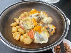 豆酱焗膏蟹-双生不夜粥