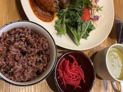 汉堡肉套餐-Café & Meal MUJI(北京坊店)