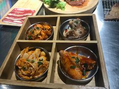 鸡肉四拼-马路牙子烧烤音乐酒馆(望京店)