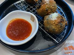 墨鱼芝士饭团-韩宫宴烤肉·料理(苏州中心店)