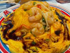 虾仁煎蛋饭-敏华冰厅(平安金融中心店)
