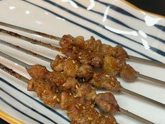 炭烤原味羊肉串-许哥东北烧烤·铁丳烤串·宫后夹肉(繁花中心店)