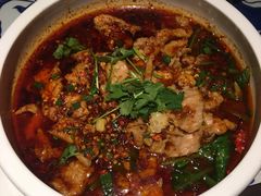 水煮肉片-绿茶餐厅(布吉万象汇店)