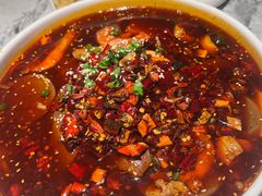海鲜毛血旺-悦海·家宴·冰花皮皮虾大锅贴(宝龙店)