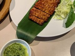 清新薄荷炭烤猪颈肉-蔡澜点心·粤菜(领展购物广场店)