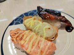 火炙芝士三贯寿司拼盘-濱寿司(高新伊藤店)