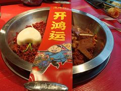 谭血鸭红锅底-谭鸭血老火锅(漳州路店)