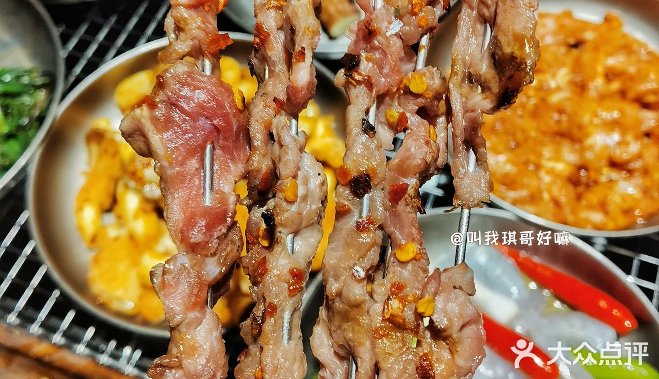 还有比吃着中国烧烤看大屏球赛更好的搭配麽⁉️