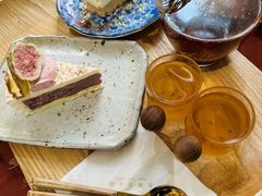 葡萄无花果冰激凌蛋糕-南枝小馆(银鱼巷店)