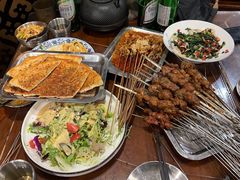-老兰家传统烧烤炒菜泡馍(小南门店)