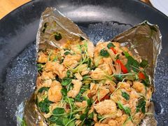 火焰豆腐包-朵朵开素食餐厅(后宰门街店)