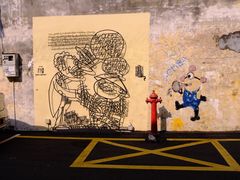 -槟城街头艺术街区