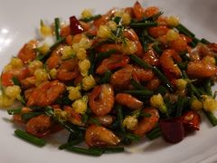茉莉花韭菜苔酥洱海虾-泓0871臻选云南菜·味庄