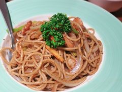 黑椒腊肠意面-吕氏疙瘩汤·新派鲁菜(济南万象城店)