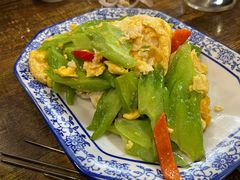 苦瓜炒蛋-老钟家烤羊排·敦伊阁清真餐厅胡羊焖饼