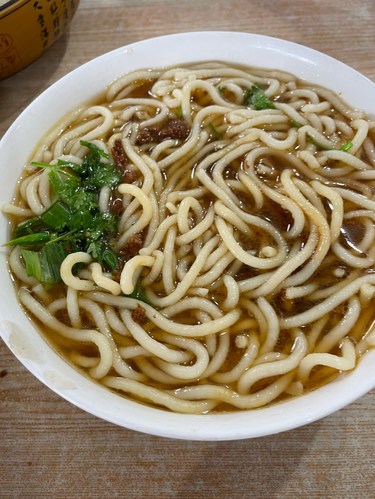 牛肉面热气腾腾