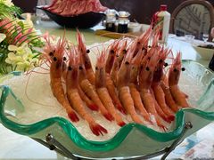甜虾刺身-柒加海鲜姿造