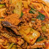 超大肉片的新疆炒米粉我在这里吃到了‼️