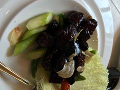黑金雪花牛肉粒-上海和平饭店龙凤厅 Dragon Phoenix