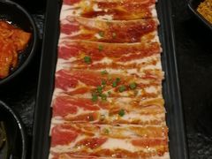 调味猪五花-九田家黑牛烤肉料理(石路天虹店)