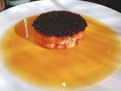 摩纳德黑醋鱼籽龙虾冻-甄御•海鲜新青岛菜(麦岛店)