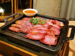 叉烧肉拼风干肠-山楂树融合菜餐厅