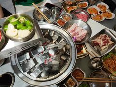 -围炉肉舍•炭烤活鳗•丹东海鲜烤肉(步行街店)