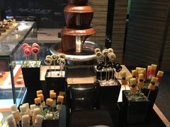 巧克力喷泉-富力希尔顿酒店·地阔自助餐厅