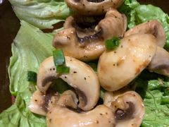 XO酱爆口蘑-胖记烤肉(江汉路店)