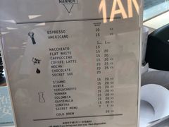 菜单-Manner Coffee(大宁国际商业广场店)