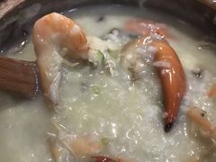 大虾鱿鱼粥-火齐潮汕砂锅粥(五道口店)