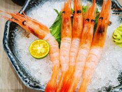甜虾刺身-炙柒Sekinana·精致料理 烧鸟·铁板烧(海上世界店)